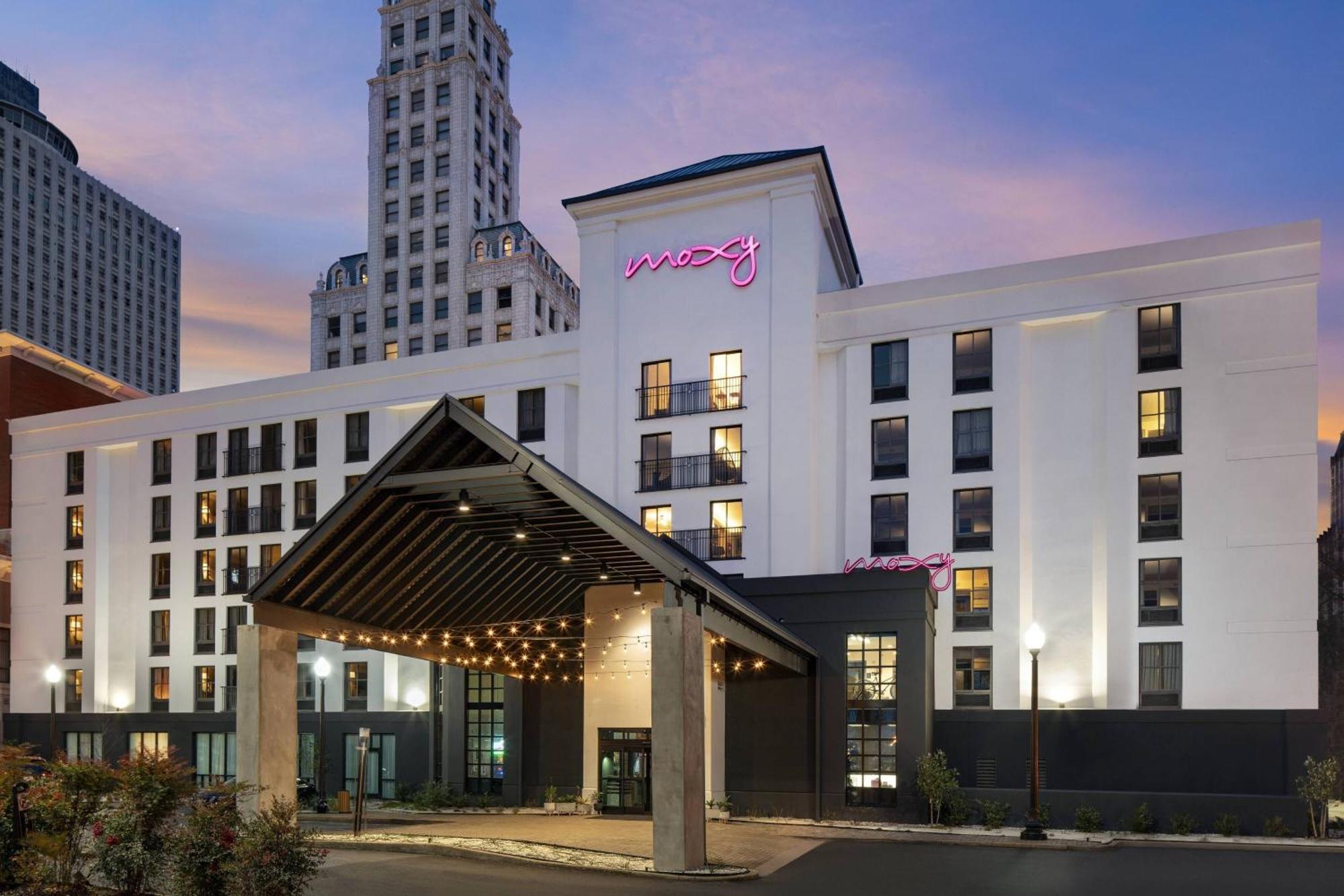 Moxy Memphis Downtown Hotel Bagian luar foto